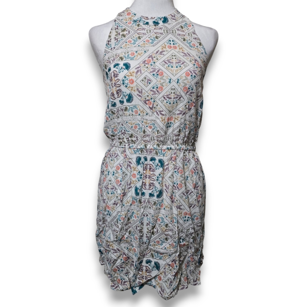 Roxy Floral Halter Dress